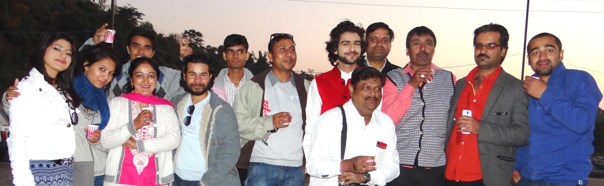 The Trisna Films® production crew posing with international clients from Afghanistan during a Farsi music video shoot in the scenic location of Palampur, Kangra, Himachal Pradesh, India. filmmaking workshop in india, filmmaking workshop in delhi, cinematography workshop in india, cinematography workshop in delhi, camera workshop in india, camera workshop in delhi, editing workshop in india, editing workshop in delhi, vfx workshop in india, vfx workshop in Delhi, animation workshop in india, animation workshop in Delhi, photography workshop in india, photography workshop in delhi, direction workshop in india, direction workshop in delhi, script writing workshop in india, script writing workshop in delhi